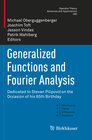 Buchcover Generalized Functions and Fourier Analysis