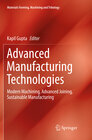 Buchcover Advanced Manufacturing Technologies