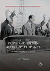 Buchcover Kenya and Britain after Independence