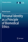 Buchcover Personal Identity as a Principle of Biomedical Ethics