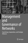 Buchcover Management and Governance of Networks