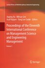 Buchcover Proceedings of the Eleventh International Conference on Management Science and Engineering Management