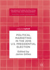 Buchcover Political Marketing in the 2016 U.S. Presidential Election