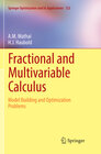 Buchcover Fractional and Multivariable Calculus