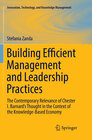 Buchcover Building Efficient Management and Leadership Practices