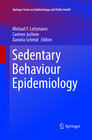 Buchcover Sedentary Behaviour Epidemiology