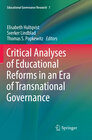 Buchcover Critical Analyses of Educational Reforms in an Era of Transnational Governance