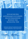 Buchcover Sub-Municipal Governance in Europe