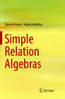 Buchcover Simple Relation Algebras