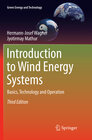 Buchcover Introduction to Wind Energy Systems