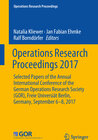 Buchcover Operations Research Proceedings 2017