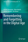 Buchcover Remembering and Forgetting in the Digital Age