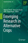 Buchcover Emerging Research in Alternative Crops