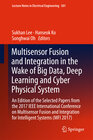 Buchcover Multisensor Fusion and Integration in the Wake of Big Data, Deep Learning and Cyber Physical System
