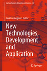 Buchcover New Technologies, Development and Application