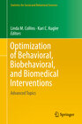 Buchcover Optimization of Behavioral, Biobehavioral, and Biomedical Interventions
