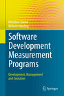 Buchcover Software Development Measurement Programs