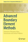Buchcover Advanced Boundary Element Methods