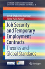 Buchcover Job Security and Temporary Employment Contracts