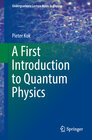 Buchcover A First Introduction to Quantum Physics