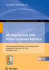 Buchcover HCI International 2018 – Posters' Extended Abstracts