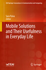 Buchcover Mobile Solutions and Their Usefulness in Everyday Life