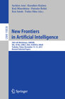 Buchcover New Frontiers in Artificial Intelligence
