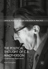 Buchcover The Political Thought of C.B. Macpherson