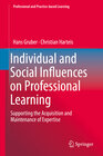 Buchcover Individual and Social Influences on Professional Learning