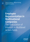 Buchcover Employee Representation in Multinational Companies