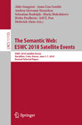 Buchcover The Semantic Web: ESWC 2018 Satellite Events