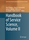 Buchcover Handbook of Service Science, Volume II
