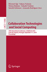 Buchcover Collaboration Technologies and Social Computing