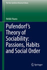 Buchcover Pufendorf’s Theory of Sociability: Passions, Habits and Social Order