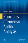 Buchcover Principles of Forensic Audio Analysis