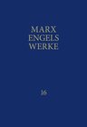 Buchcover MEW / Marx-Engels-Werke Band 16