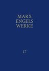 Buchcover MEW / Marx-Engels-Werke Band 17