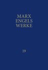 Buchcover MEW / Marx-Engels-Werke Band 19