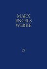 Buchcover MEW / Marx-Engels-Werke Band 25