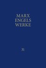 Buchcover MEW / Marx-Engels-Werke Band 31