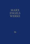 Buchcover MEW / Marx-Engels-Werke Band 36