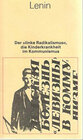 Buchcover Der "linke Radikalismus", die Kinderkrankheit im Kommunismus