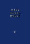 Buchcover MEW / Marx-Engels-Werke Band 43