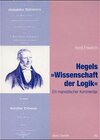 Buchcover Hegels "Wissenschaft der Logik"