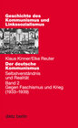 Buchcover Der deutsche Kommunismus. Selbstverständnis und Realität / Selbstverständnis und Realität