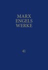 Buchcover MEW / Marx-Engels-Werke Band 41