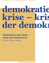 Buchcover Demokratie und Krise - Krise der Demokratie