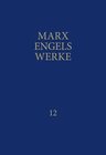 Buchcover MEW / Marx-Engels-Werke Band 12