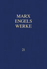 Buchcover MEW / Marx-Engels-Werke Band 21