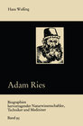 Buchcover Adam Ries